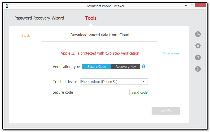 download synced data from iCloud 2