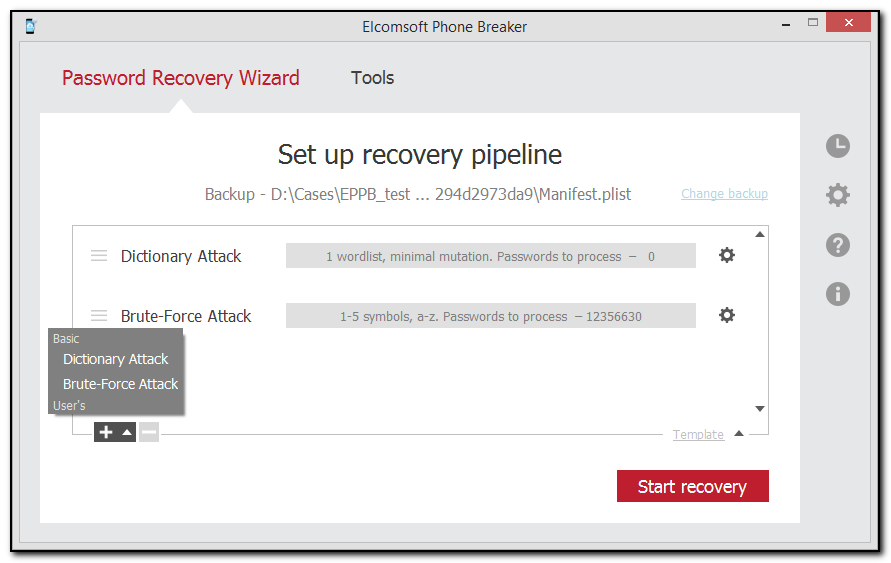 recovery pipeline